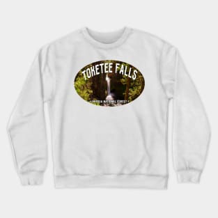 Toketee Falls Oregon Crewneck Sweatshirt